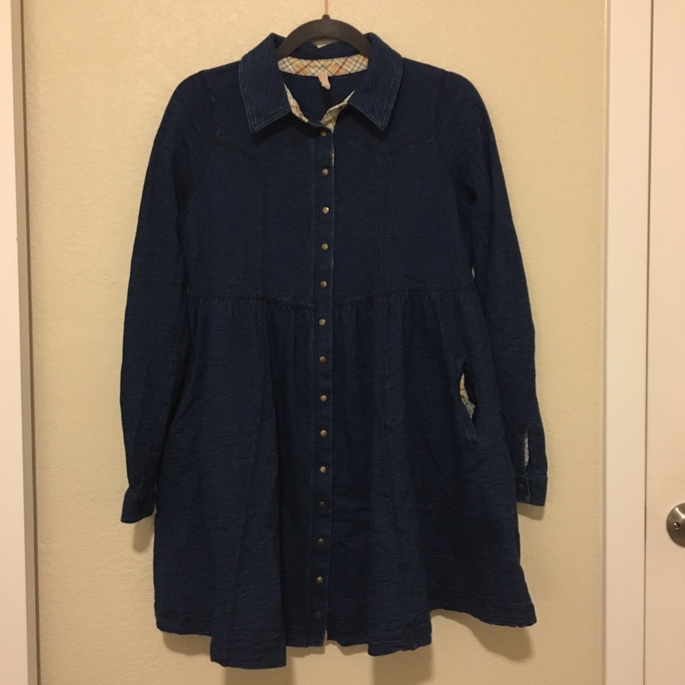 Free People Denim Dress